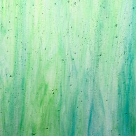 Mississipi River Glass 4005 S Vert bleu semi translucide