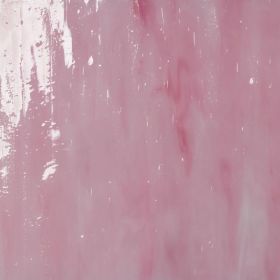 Mississipi River Glass 1009 S Blanc rose opaque