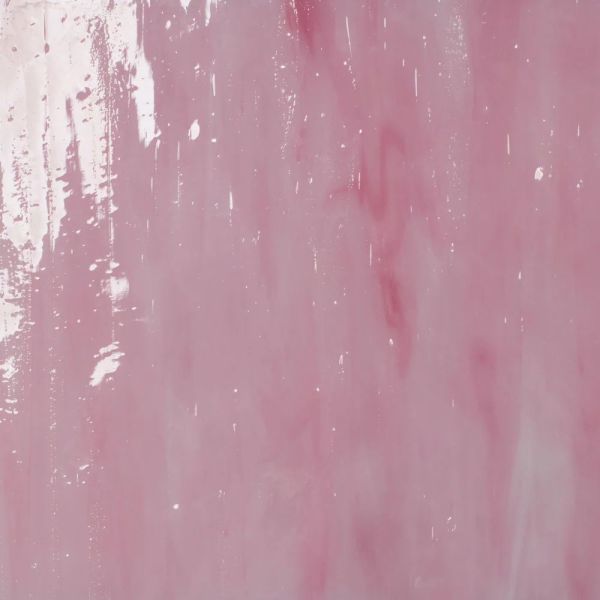 Mississipi River Glass 1009 S Blanc rose opaque