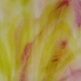 Mississipi Stained Glass 7013 S Jaune vert rose blanc opaque