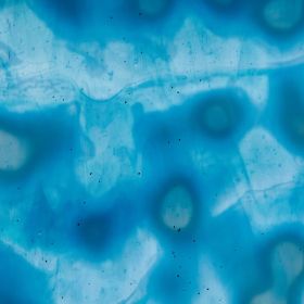 Mississipi River Glass 5019 M Blanc bleu clair opaque