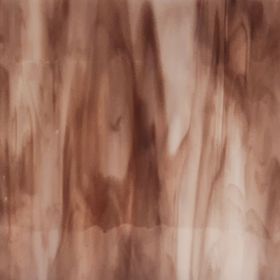 Mississipi River Glass 7017 S Marron blanc opaque