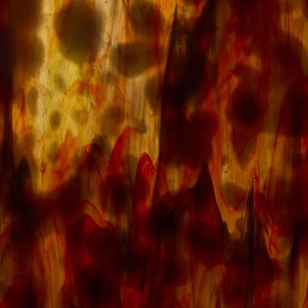 Mississipi River Glass 7032 M Rouge bleu blanc opaque