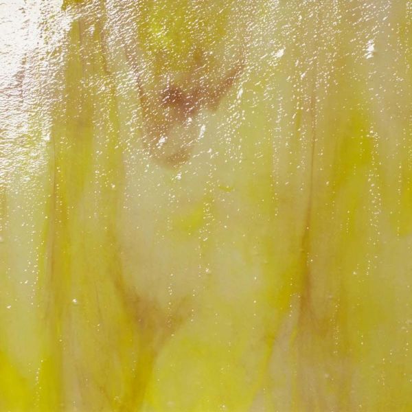 Mississipi River Glass 7008 S Jaune brun foncé opaque