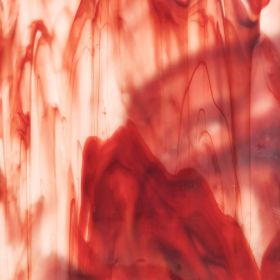 Mississipi River Glass 1008 S Blanc rouge opaque