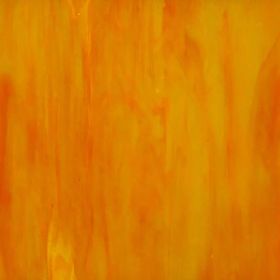 Mississipi River Glass 1014 S IR Jaune orange irisé opaque