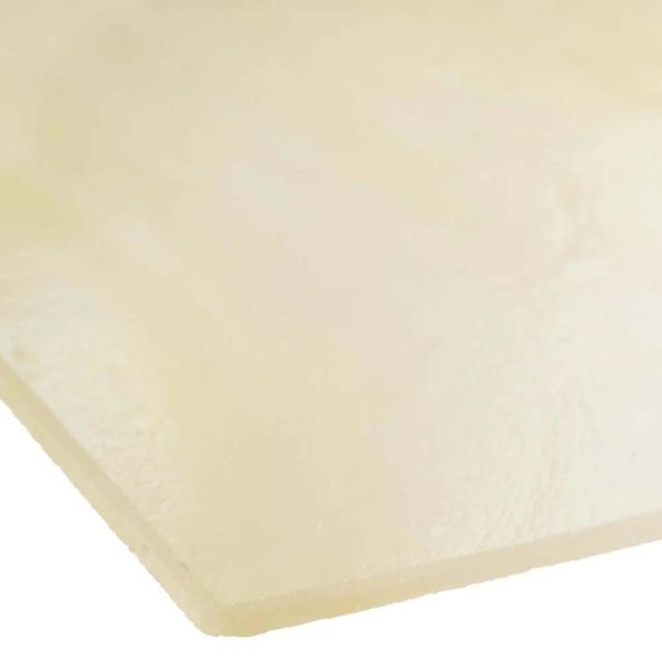 Mississipi River Glass 7010 S Blanc beige semi-translucide