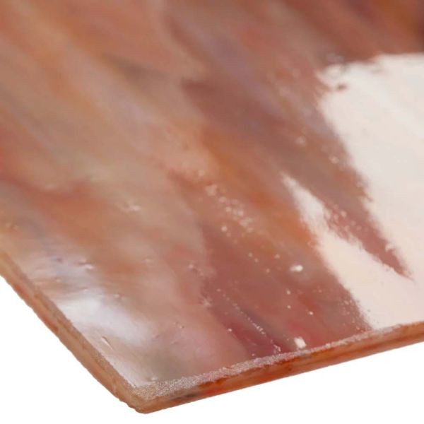 Mississipi River Glass 7007 S Rouge blanc bleu violet opaque