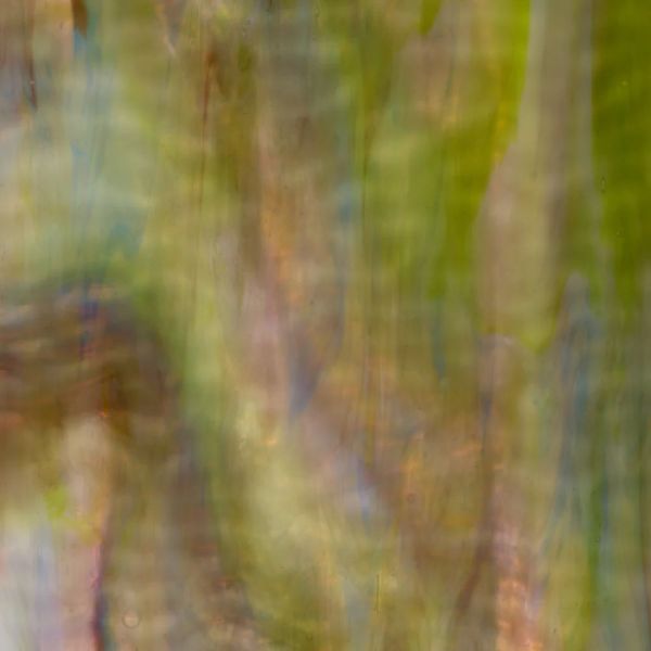 Mississipi River Glass 7005 R Vert jaune bleu opaque texturé