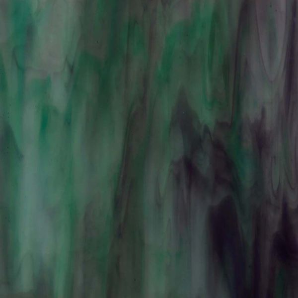 Mississipi River Glass 5010 S Bleu clair blanc violet opaque