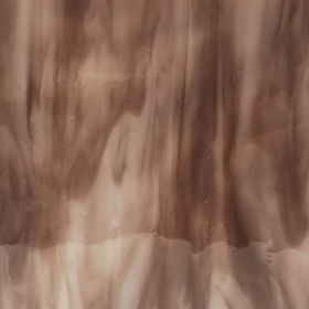 Mississipi River Glass 7091 R Marron foncé bleu blanc opaque texturé