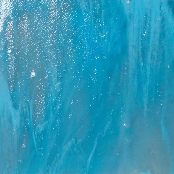 Mississipi River Glass 5012 S Bleu clair opaque