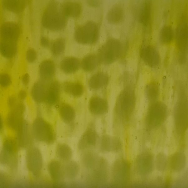 Mississipi River Glass 7037 M Jaune fluo blanc semi-translucide