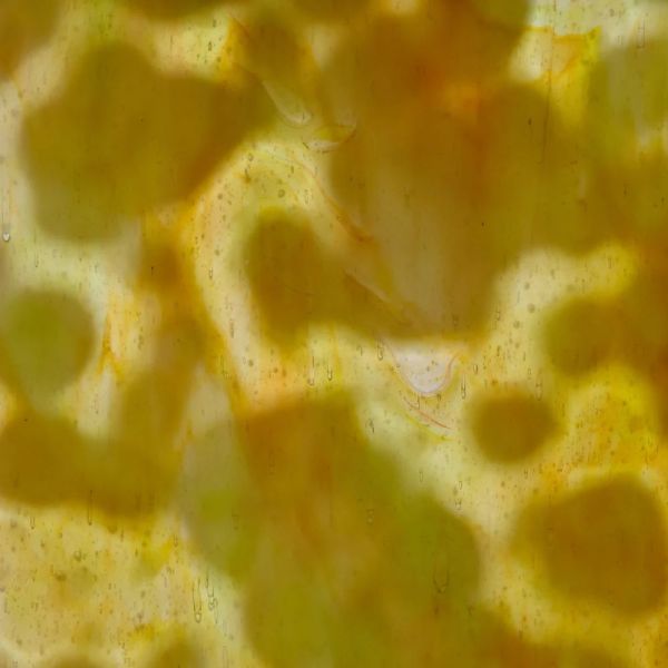 Mississipi River Glass 1018 M Jaune rouge blanc semi-translucide