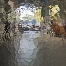 Mississipi River Glass 8008 C Ambre clair translucide