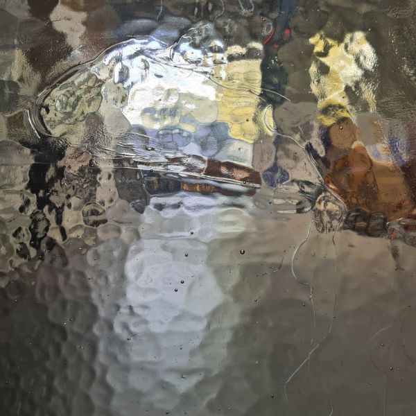 Mississipi River Glass 8008 C Ambre clair translucide