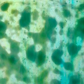 Mississipi River Glass 7033 M Vert clair vert foncé opaque