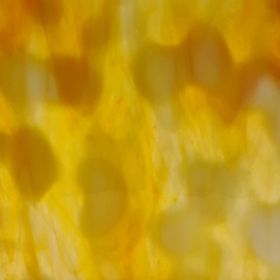 Mississipi River Glass 2008 M Jaune orange blanc semi-translucide