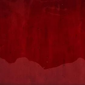 Mississipi River Glass 1004 C Rouge cerise translucide