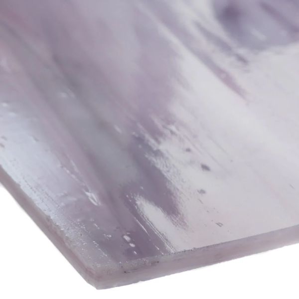 Mississipi River Glass 1000 S Blanc violet opaque