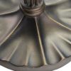 Pied de lampe 21682 hauteur 36cm