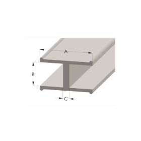 Baguette de plomb H5 x 4mm. Long. 1.8m