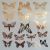 Décalcomanie pour fusing ou céramique. Petits papillons or