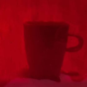 Mississipi River Glass 1003 C Rouge semi-translucide