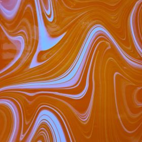 Oceanside Fusers Reserve 98 Creamside Orange transparent avec opal jaune