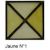 Grisaille "Debitus". Jaune N°1