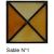 Grisaille "Debitus". Sable N°1.